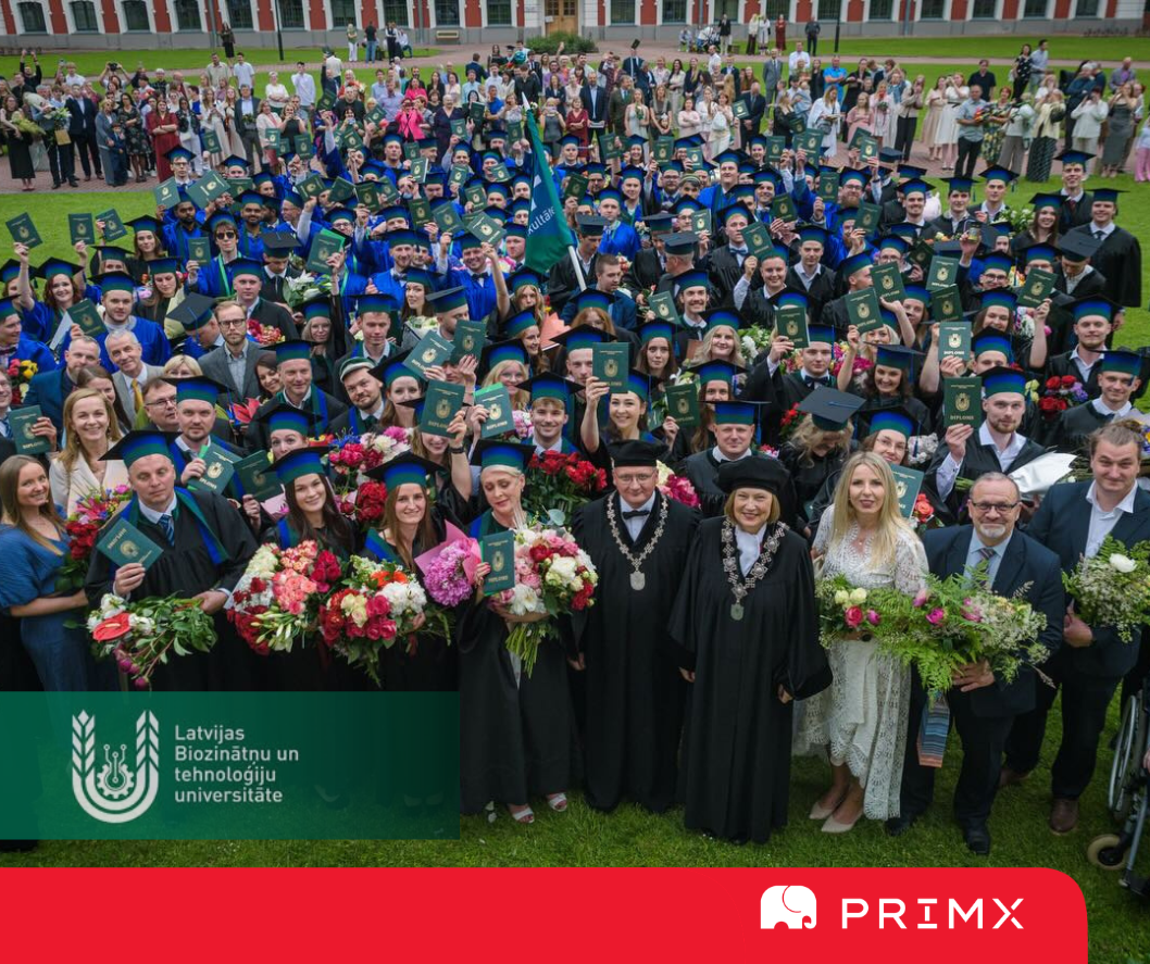 This June, Ričards Štrauss and Nauris Vītoliņš earned their professional Master’s degrees in Construction (Mg. sc. ing.) at Latvia University of Life Sciences and Technologies (LBTU), while Kristaps Bivbāns, Kristaps Citlavs, and Rihards Hāns graduated from Rīgas Tehniskā universitāte (Riga Technical University), RTU BMF/ RTU FCME with the same distinction.