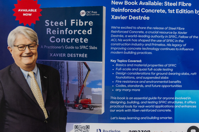 This long-awaited technical reference consolidates decades of rigorous research, on-site experience, and innovation into a practical guide for designing and executing #SFRC slabs