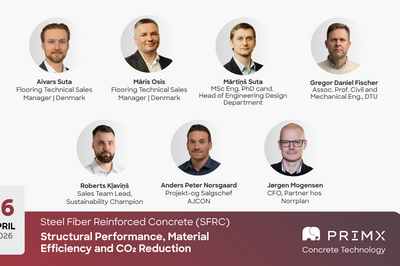 What is Denmark debating in concrete construction design right now? It is the growing difference between steel fiber and traditional reinforcement, and what that means for performance, material use, and CO₂.